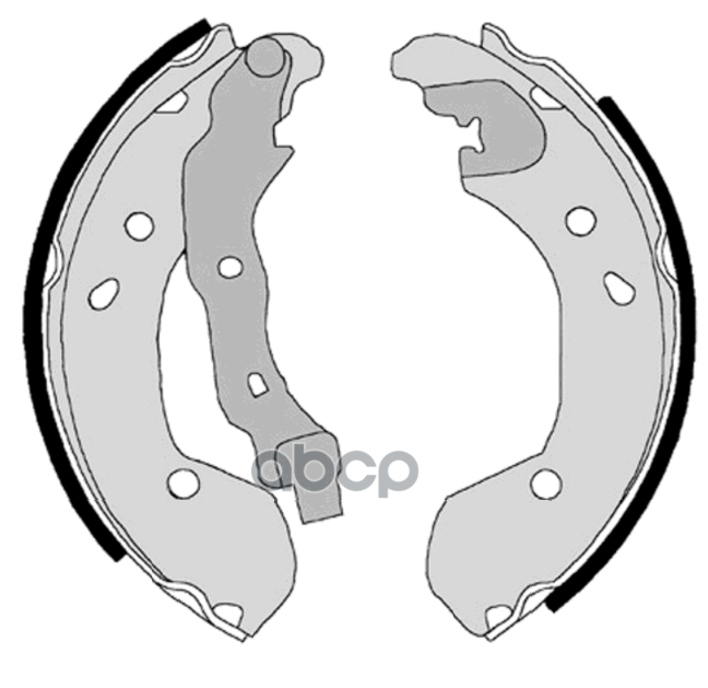 Колодки Тормозные Барабанные 000693Sx Stellox арт. 000693SX