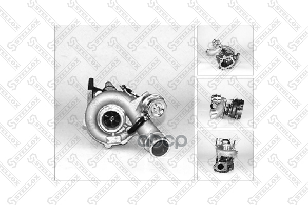 Турбокомпрессор Gt1752s Kia Sorento 2.5C Stellox арт. 1080314SX