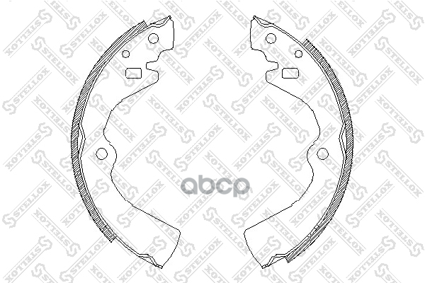 Колодки Тормозные Барабанные™Stellox 138100Sx Stellox арт. 138100SX