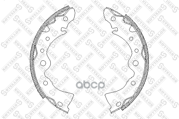 Колодки барабанные Nissan Bluebird 2.0D 84 Stellox арт. 155100SX