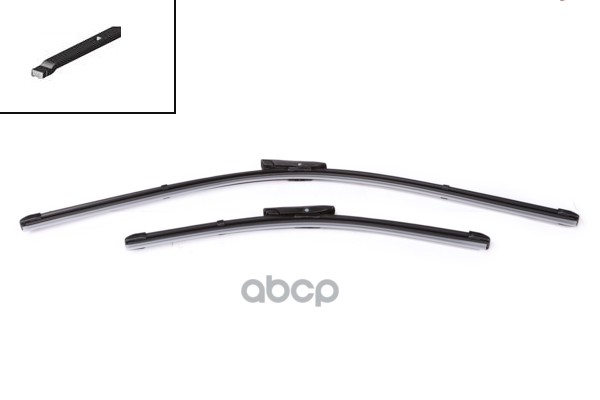 Щетки стеклоочистителя бескаркасные 650/400мм bayonet arm(штык. соед.) Stellox арт. 201675SX
