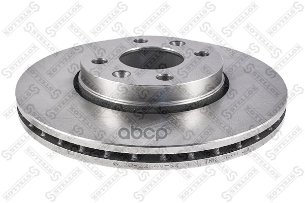 Диск тормозной передний Nissan Micra 1.0-1.5DCi 03> Stellox арт. 60202264VSX