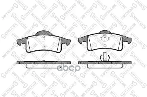 769 000B-Sx Колодки Дисковые З. Jeep Grand Cherokee 4.04.72.7Cdi3.0td 99-02 769000Bsx Stellox арт. 769000BSX