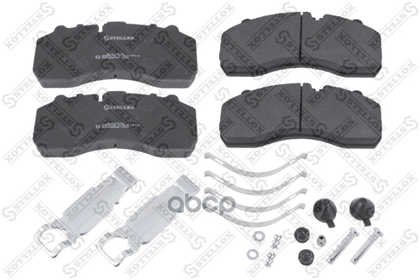 Колодки дисковые с полн. р/к,29108 с увел.ресурс Omn Knorr MB,Scania STELLOX 85-01412-SX Stellox арт. 8501412_SX