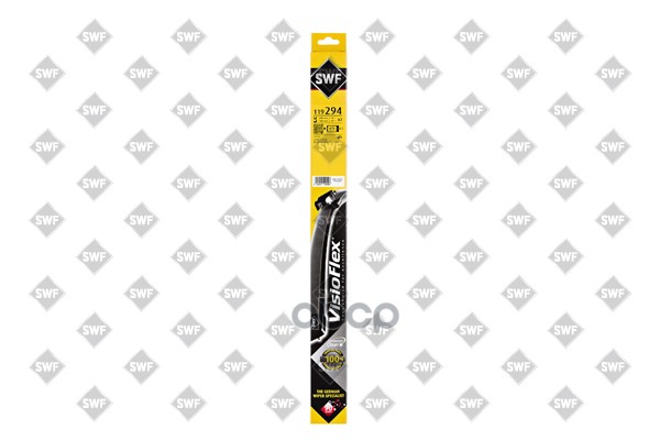 Комплект Щеток Стеклоочистителя Visioflex Бескаркасных 600/24`+500/20` (Боковой Зажим) | Перед | Swf арт. 119294