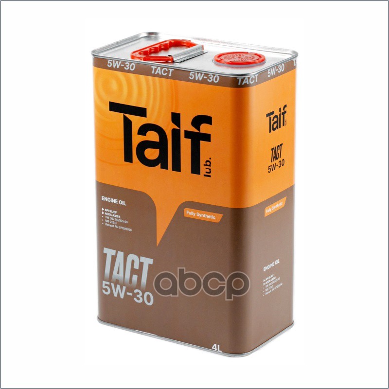 TAIF Lubricants Масло Моторное Taif Tact 5W-30 4 Л 211050