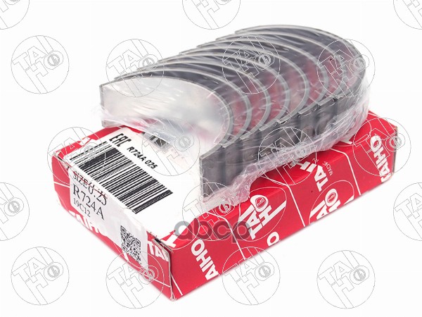 Вкладыш шатунный (0.25/ к-т) Toyota Allion (T240) 01-07 / Avensis 00-08 1AZFE;1AZFSE;2AZFE;2AZFSE;2A TAIHO арт. R724A 025