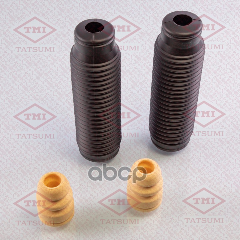 Комплект защитный амортизатора заднего (2 пыльн.+2 отб.) TATSUMI арт. TAH1218