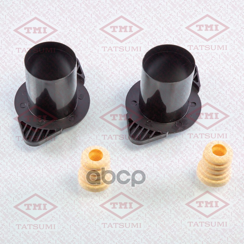 Комплект защитный амортизатора заднего (2 пыльн.+2 отб.) TATSUMI арт. TAH1233