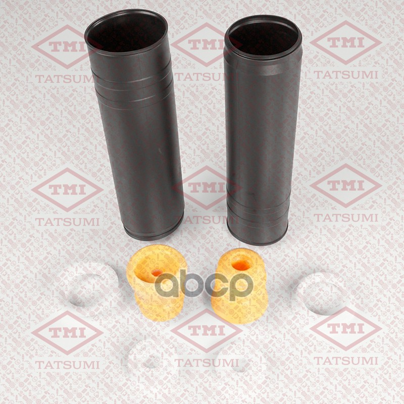 Комплект защитный амортизатора заднего (2 пыльн.+2 отб.) TATSUMI арт. TAH1281