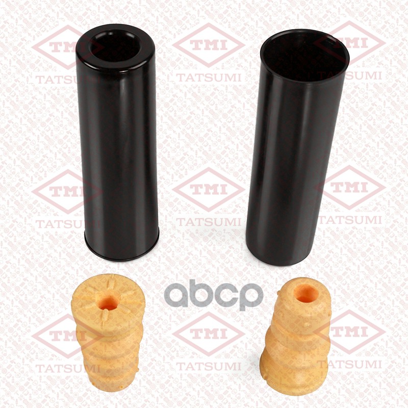 Комплект защитный амортизатора заднего (2 пыльн.+2 отб.) TATSUMI арт. TAH1321