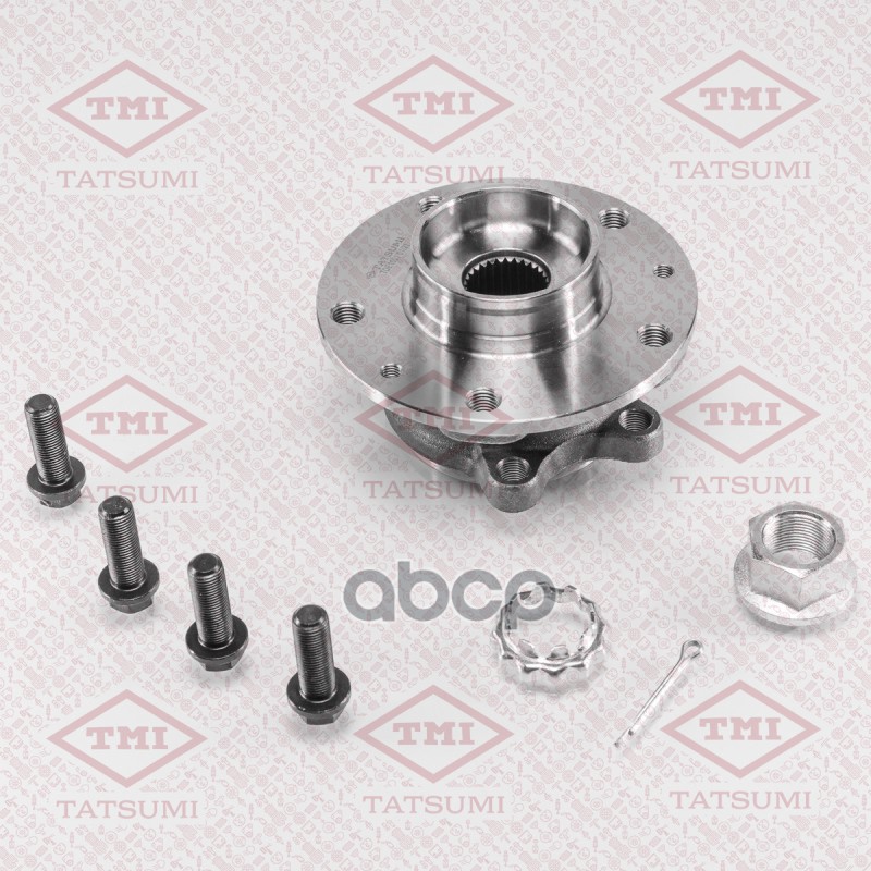 Ступица передняя NISSAN Qashqai 13- TDE1001 TATSUMI арт. TDE1001
