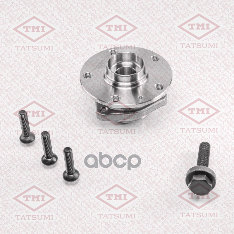 Ступица передняя AUDI A3 03-SKODA Octavia/Yeti 04-VW Golf/Jetta/Touran/Tiguan/Passat 03- TDE1027 TATSUMI арт. TDE1027