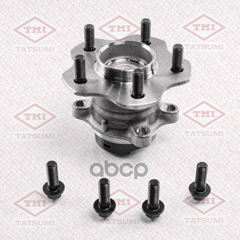 Ступица задняя NISSAN Qashqai/X-Trail/Juke 07-RENAULT Koleos 07- TDE5042 TATSUMI арт. TDE5042