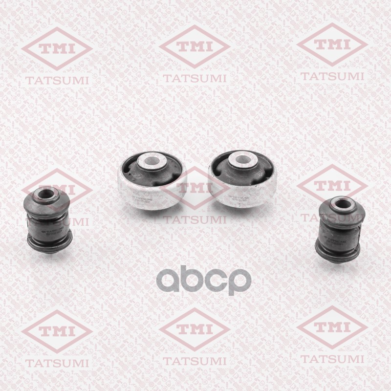 Комплект сайлентблоков передних рычагов AUDI A3 96-VW Golf 96- TEF1172 TATSUMI арт. TEF1172