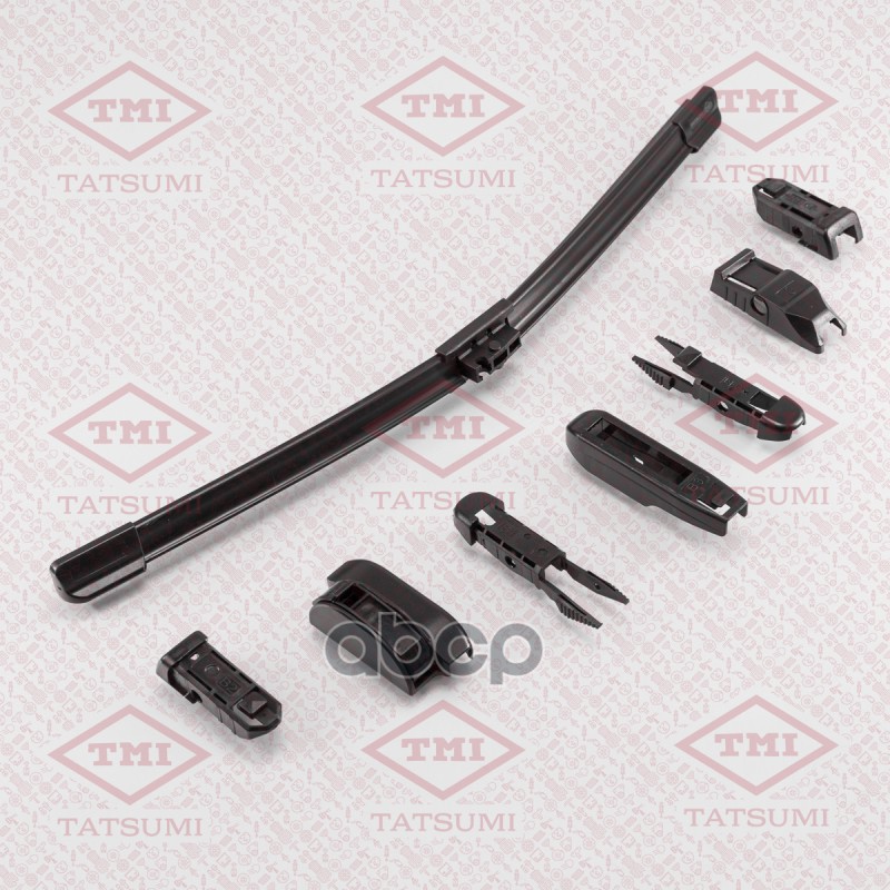 Щетка стеклоочистителя бескаркасная 380мм Universal TFH1038 TATSUMI арт. TFH1038