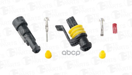 Комплект Разъемов Универсальных (7810017 + 7810016) 1 Контактнй TE PARTS арт. 7110033