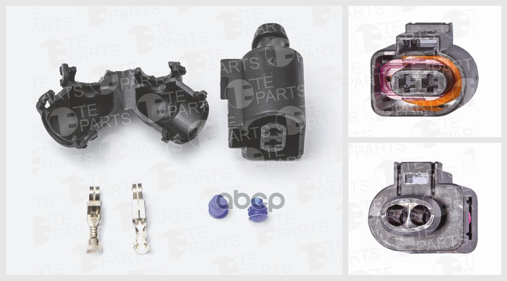 Р/К Разъема Электрического Корпус 2Pin Mb/Scania/Volvo TE PARTS арт. 7810636