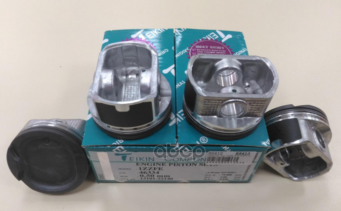 Поршень без колец ( цена за 1 шт) Toyota 1ZZ-FE d79.0+0.50 (13101-22140) TEIKIN арт. 46334050