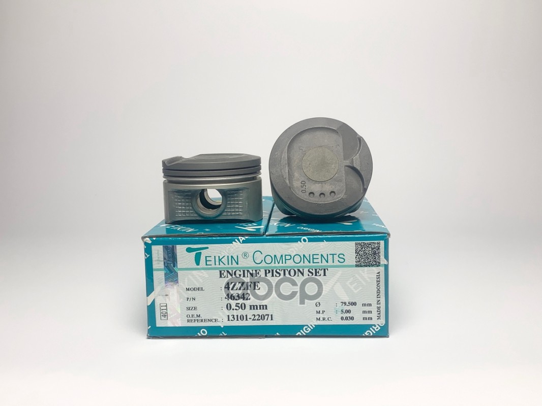 Поршень без колец ( цена за 1 шт) Toyota 4ZZ-FE d79.0+0.50 (13101-22071) TEIKIN арт. 46342050