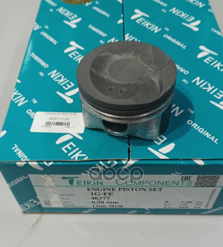 Поршень (0.5/ к-т 6 шт) Toyota Crown 97-07 / Mark II 98-04 1GFE TEIKIN арт. 46377 050