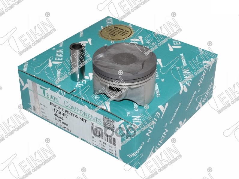 Поршень без колец ( цена за 1 шт) Toyota 1ZR-FE d80.5+0.50 (13101-37081) TEIKIN арт. 46382050