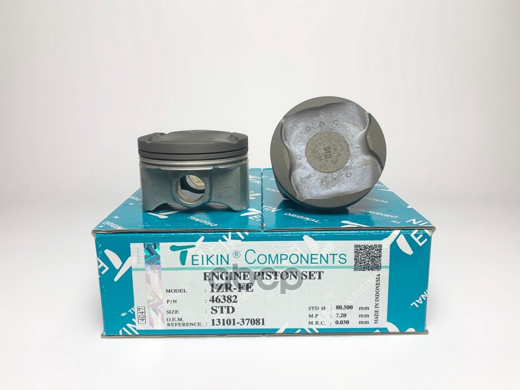 Поршень без колец ( цена за 1 шт) Toyota 1ZR-FE d80.5 STD (13101-37081) TEIKIN арт. 46382STD