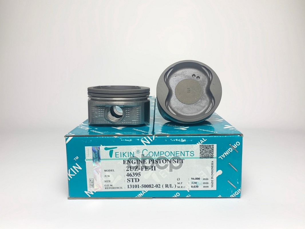 Поршень (STD/ к-т 8 шт) Toyota Land Cruiser (J200) 07-12 2UZFE TEIKIN арт. 46395 STD