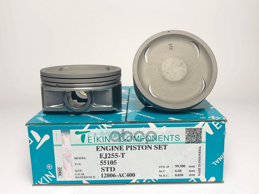 Поршень (STD/ к-т 4 шт) Subaru Forester 02-13 / Legacy 06-09 EJ255 TEIKIN арт. 55105 STD