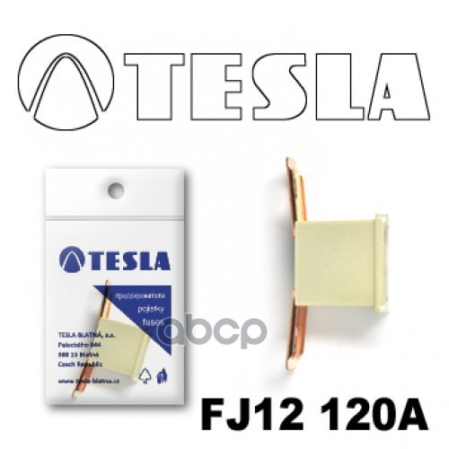 Предохранитель FJ12 120А TESLA FJ12 120A TESLA арт. FJ12 120A