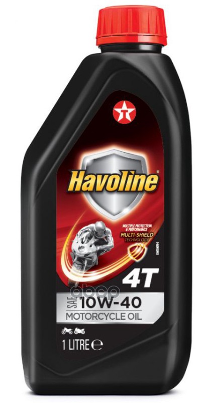 TEXACO Масло Моторное Havoline 4T Mco 10W40 1L