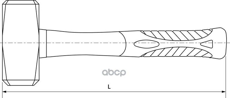 Кувалда С Фиберглассовой Рукояткой 1.25 Кг. THORVIK арт. PSH125
