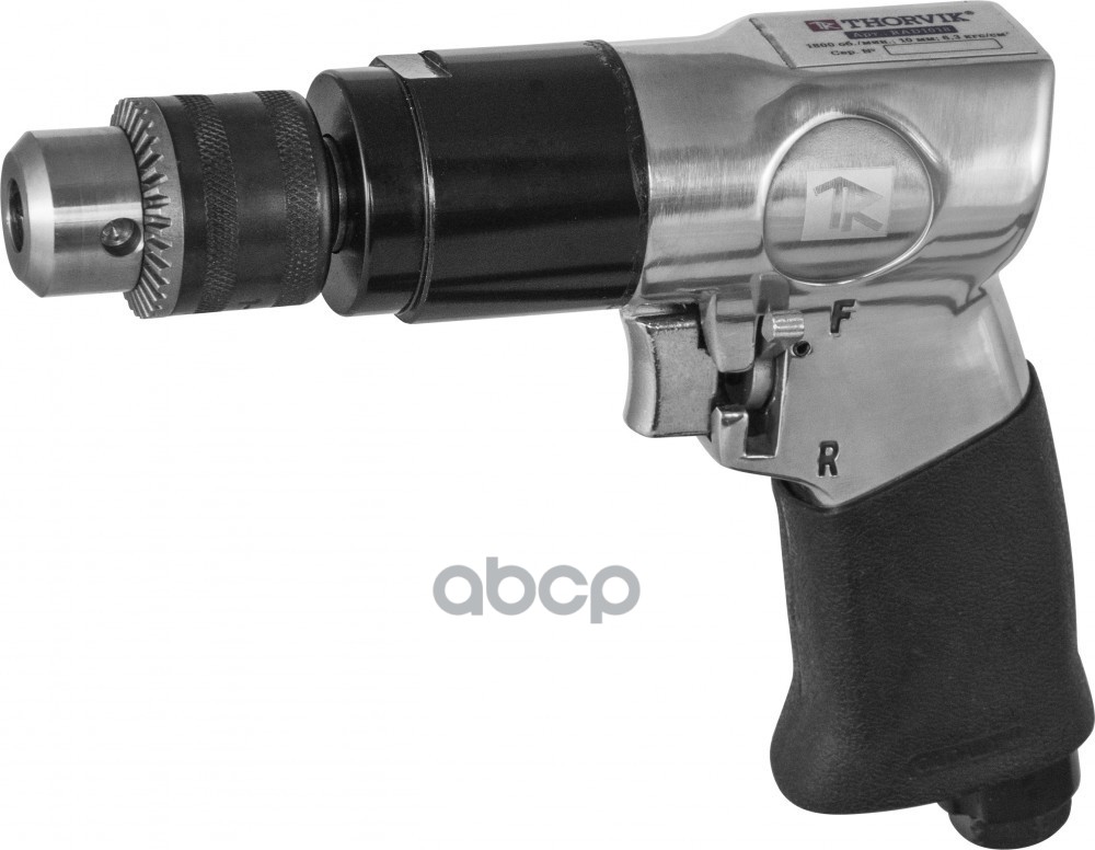 Дрель Пневматическая С Реверсом 1800 Об/Мин., Патрон 1-10 Мм THORVIK арт. RAD1018