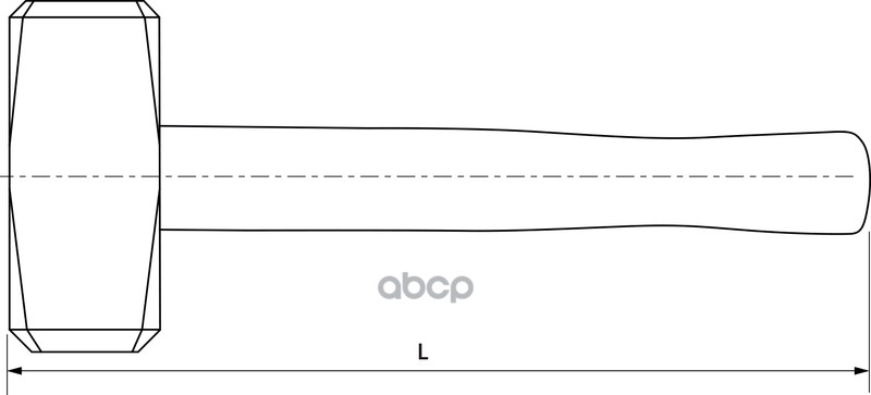 Кувалда С Деревянной Рукояткой, 2 Кг. THORVIK арт. WSH002