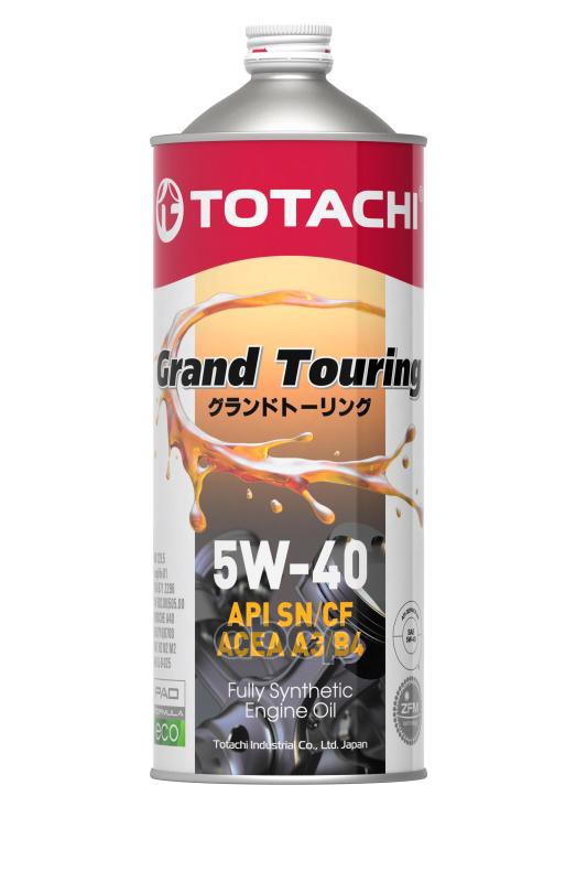 TOTACHI Масло моторное TOTACHI Grand Touring FuLLy Synthetic SN/CF 5W-40 1л (4562374690837) 11901