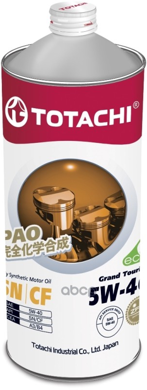 TOTACHI Масло Моторное Totachi Grand Touring Sn 5W40 1L