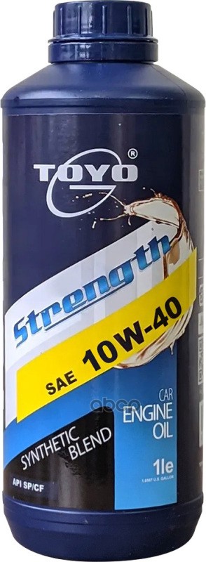 TOYO-G Масло Моторное Toyo-G Strength Sae 10W-40 Api Sp/Cf, 1 Л Toyo-G 9555131400751