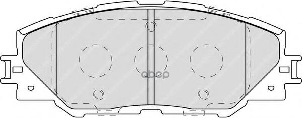 накладка,колодка 04465-42190 TOYOTA арт. 04465-42190