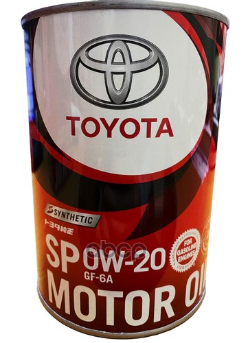 TOYOTA Замена на 08880-14306 Моторное масло синтетическое Motor Oil SNCF 0W-20 1л (08880-12206) 08880-13206