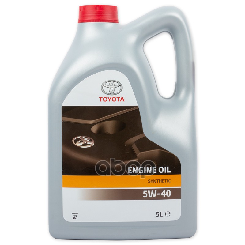 TOYOTA Масло моторное TOYOTA Engine Oil 5W-40 синтетическое 5 л 08880-80375-GO