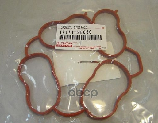 Прокладка впускного коллектора Toyota Land Cruiser (J200) 07-21 / Lexus GX 09-23 TOYOTA арт. 17171-38030