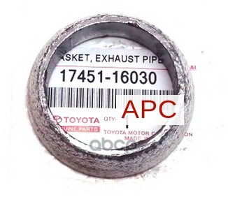 Уплотнитльное кольцо приемной трубы TOYOTA арт. 1745121030