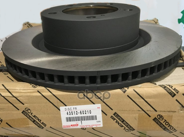 Диск тормозной передний TOYOTA 4351260210 TOYOTA арт. 43512-60210