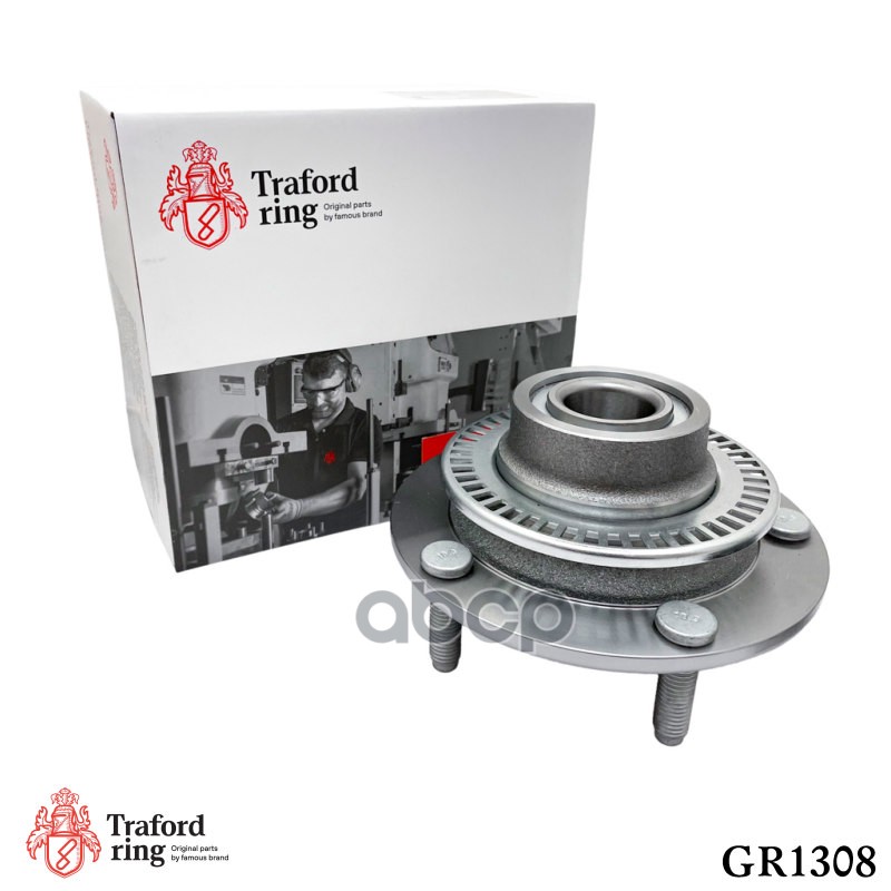 Ступица Ford Transit (00) Перед. Привод Г/П До 1300 Кг. C Abs (Задн. В Сборе С Подшип.) Traford Ring Gr1308 TRAFORD RING арт....