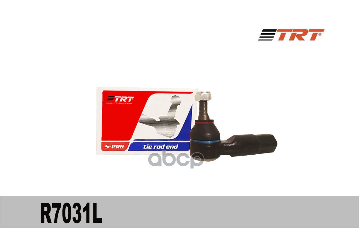 Наконечник рулевой R7031L TRT 1J0422811B левый Octavia, Fabia, Golf R7031L TRT арт. R7031L