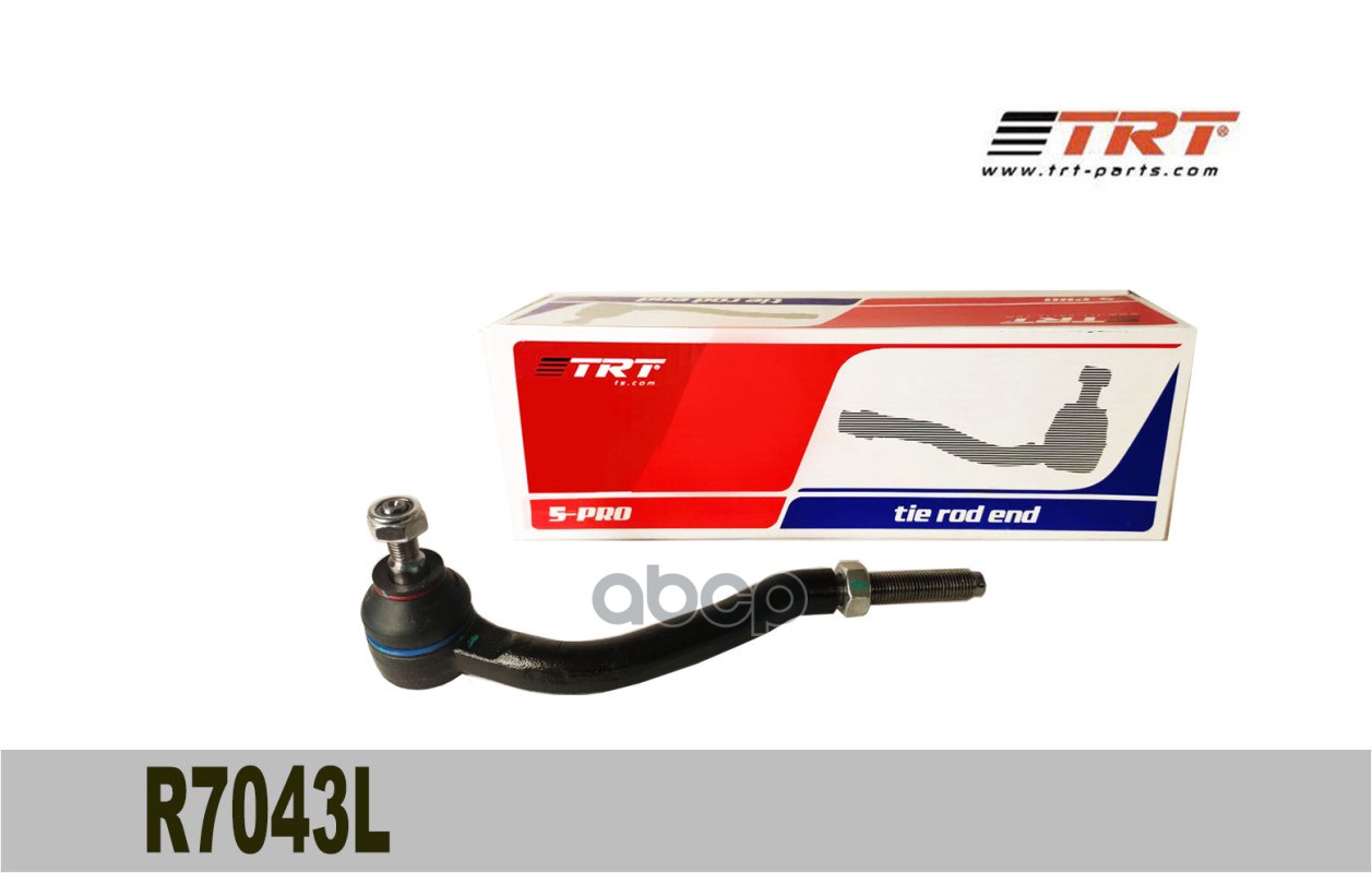 Наконечник рулевой R7043L TRT 381748 левый Peugeot 305, 405 TRT арт. R7043L