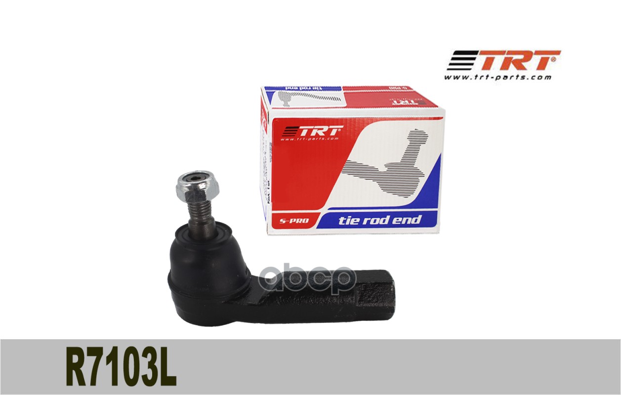 Наконечник рулевой R7103L TRT 1K0423811J левый Octavia 04-,Superb 08-,Yeti 09-/ VW Golf V-VI VII R7103L TRT арт. R7103L