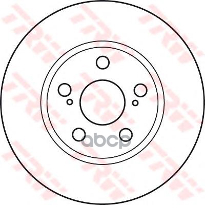 Тормозной Диск TRW арт. DF4906