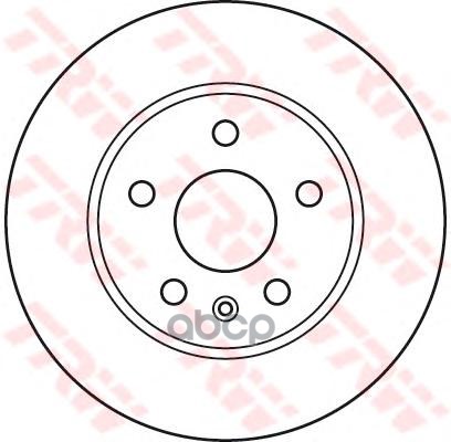Диск тормозной передний TRW DF4995S TRW арт. DF4995S