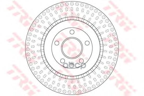 Диск тормозной задний AUDI A4 (B8, B9), A5, A6 (C7), A7, A8 (4H), Q5 (8R) DF6175S TRW арт. DF6175S